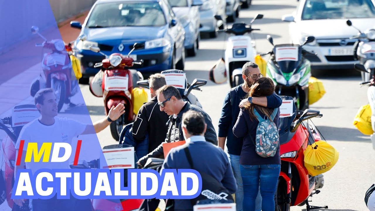 EMOTIVA ENTREGA SOLIDARIA de 1.000 vehículos a AFECTADOS por la DANA en el circuito de Cheste