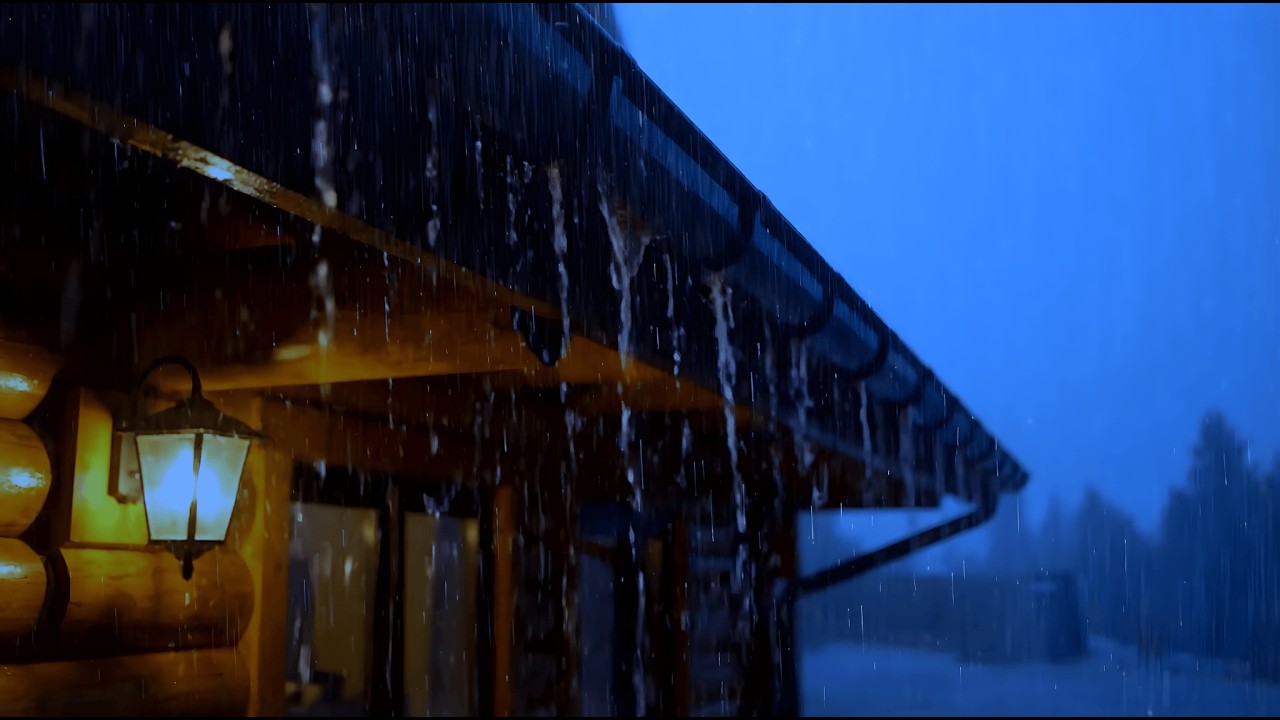 Som de Chuva para Dormir Melhor e Relaxar Profundamente - Barulho de Chuva à Noite #naturewhitenoise