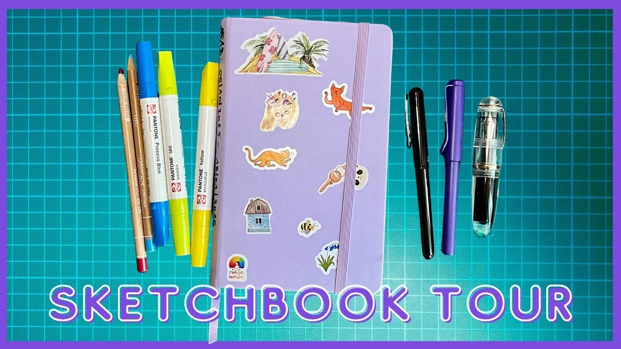 Sketchbook Tour Art Creation 12