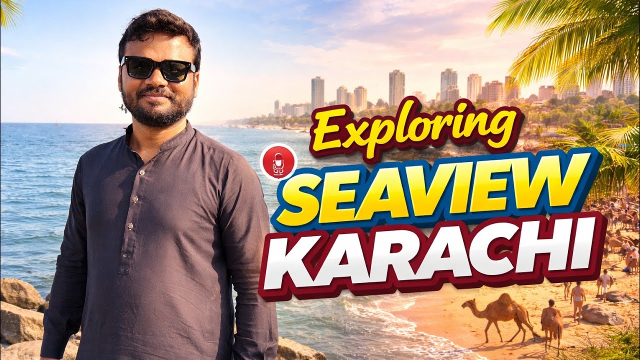 👉 Exploring Seaview Karachi 🌊 | Public Interviews + Amazing Views