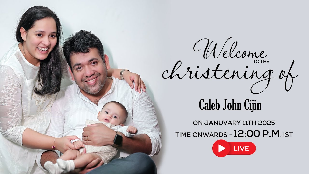 Christening Reception of CALEB JOHN CIJIN  |  LIVE  |  11.01.2026  #doublelayerphotography