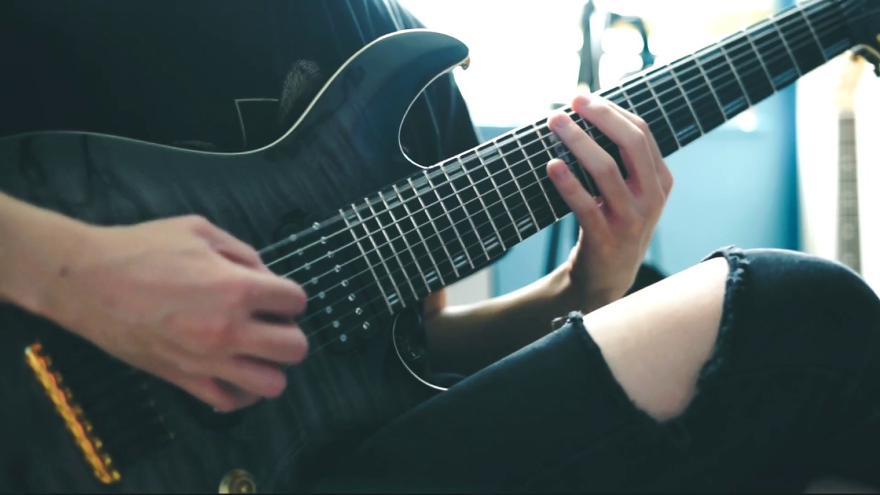 Monuments - Origin of Escape [Guitar Cover] (LTD Javier Reyes 8 String)