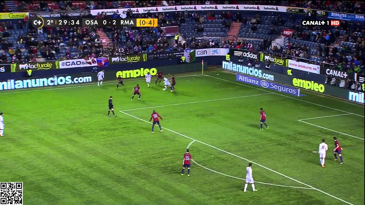 Copa Del Rey 15 01 2014 - Osasuna v Real Madrid - HD - Full Match - 2ND - Spanish Commentary