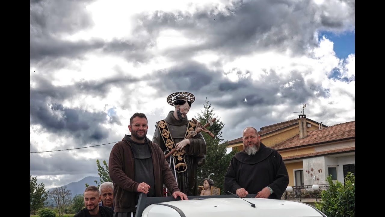 Padula - Festa S. Francesco 2024, processione in periferia.