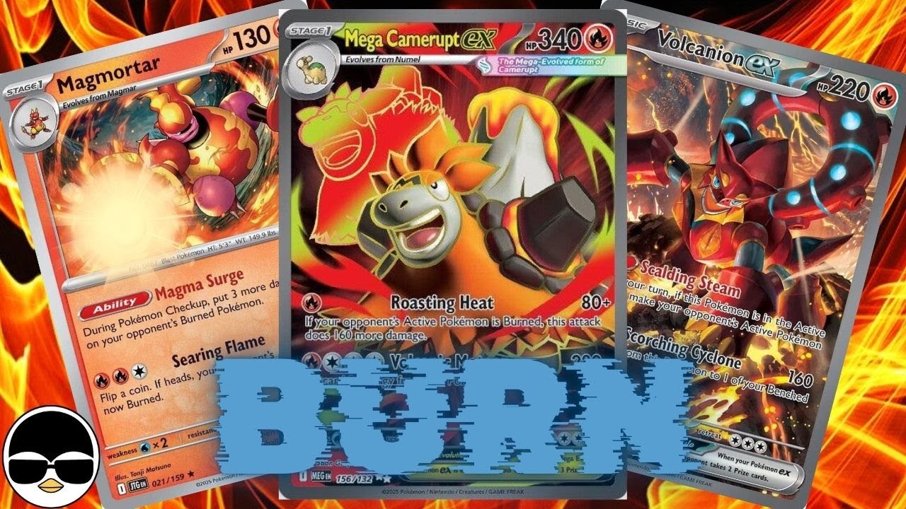 Mega Camerupt Burns EVERYTHING