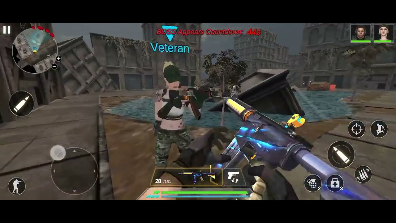 Ops gun strike game boss comming jombi mode on