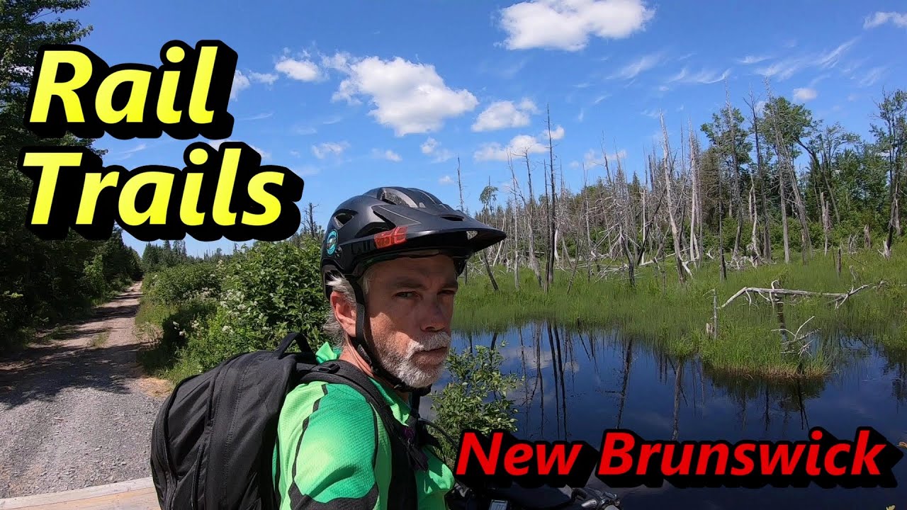 Bikepacking Across Canada 2021 video 36 - Rugged Rail Trails!