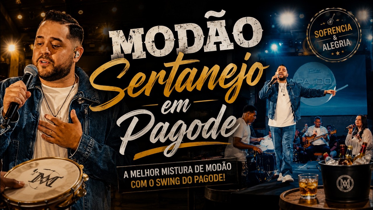 Mod&atilde;o no Pagode: Voc&ecirc; nunca ouviu os cl&aacute;ssicos do sertanejo assim! (Fael Lima)