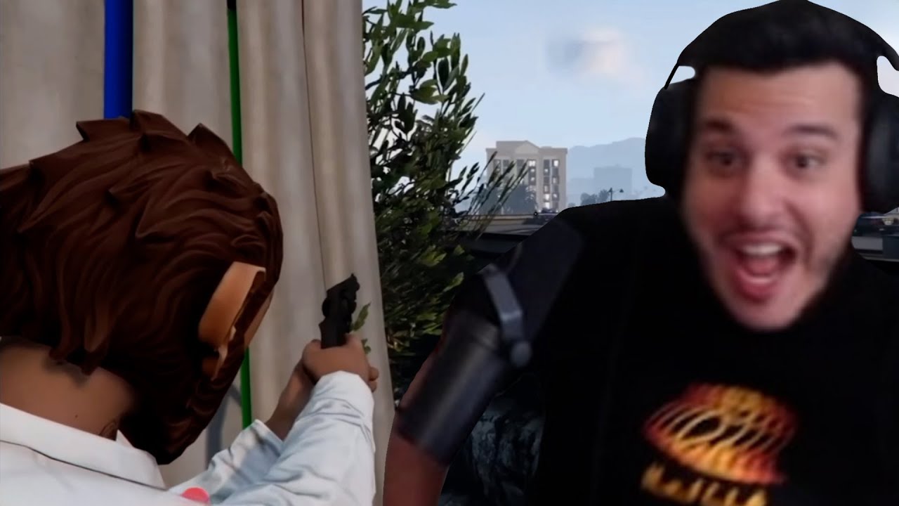 Ramee Reacts to Flippy Puts Down 11 Cops to Save Mary | NoPixel RP | GTA | CG