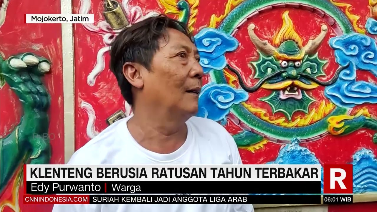 KLENTENG BERUSIA RATUSAN TAHUN TERBAKAR | REDAKSI PAGI (08/05/23)