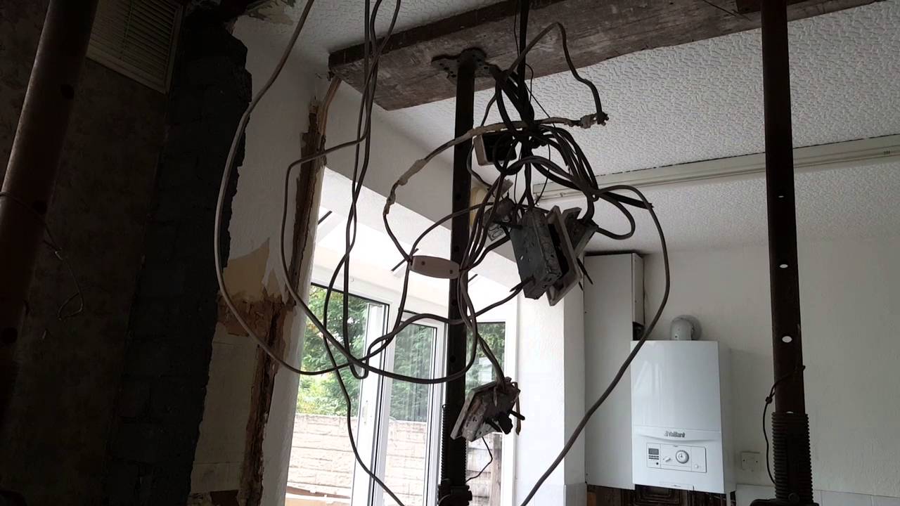 how to support a wall and ceiling part 2