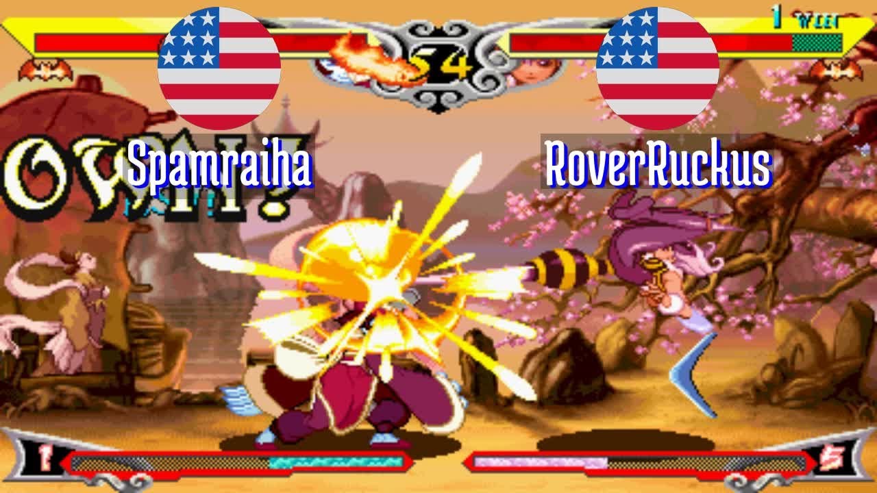 FT5 @vsavj: Spamraiha (US) vs RoverRuckus (US) [Vampire Savior vsav Fightcade] Jul 18