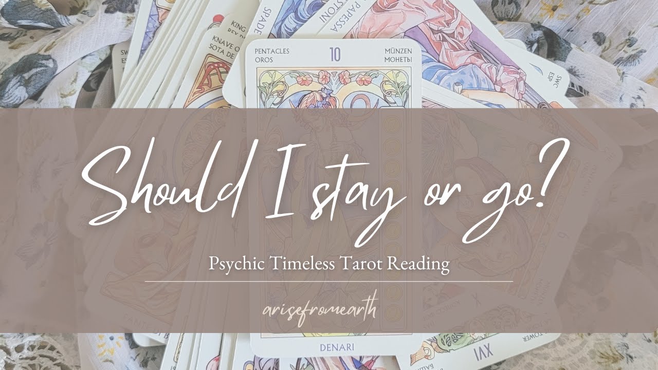 Should I Stay Or Go? Tarot Card Love Reading | Pick A Card | Timeless | ASMR
