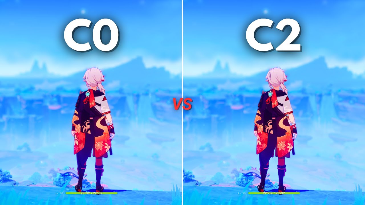 C0 vs C2 Kazuha !! Best Build for Kazuha?? [ Genshin Impact ]