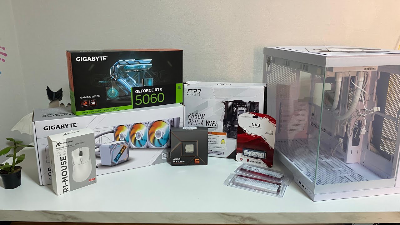 MONTEI MEU PRIMEIRO PC! 🔥