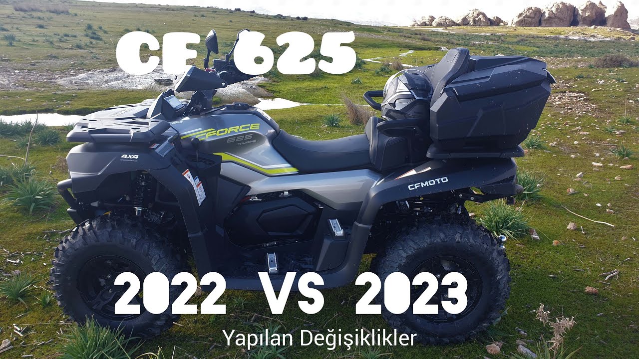 CF MOTO CF 625 2022 VS 2023