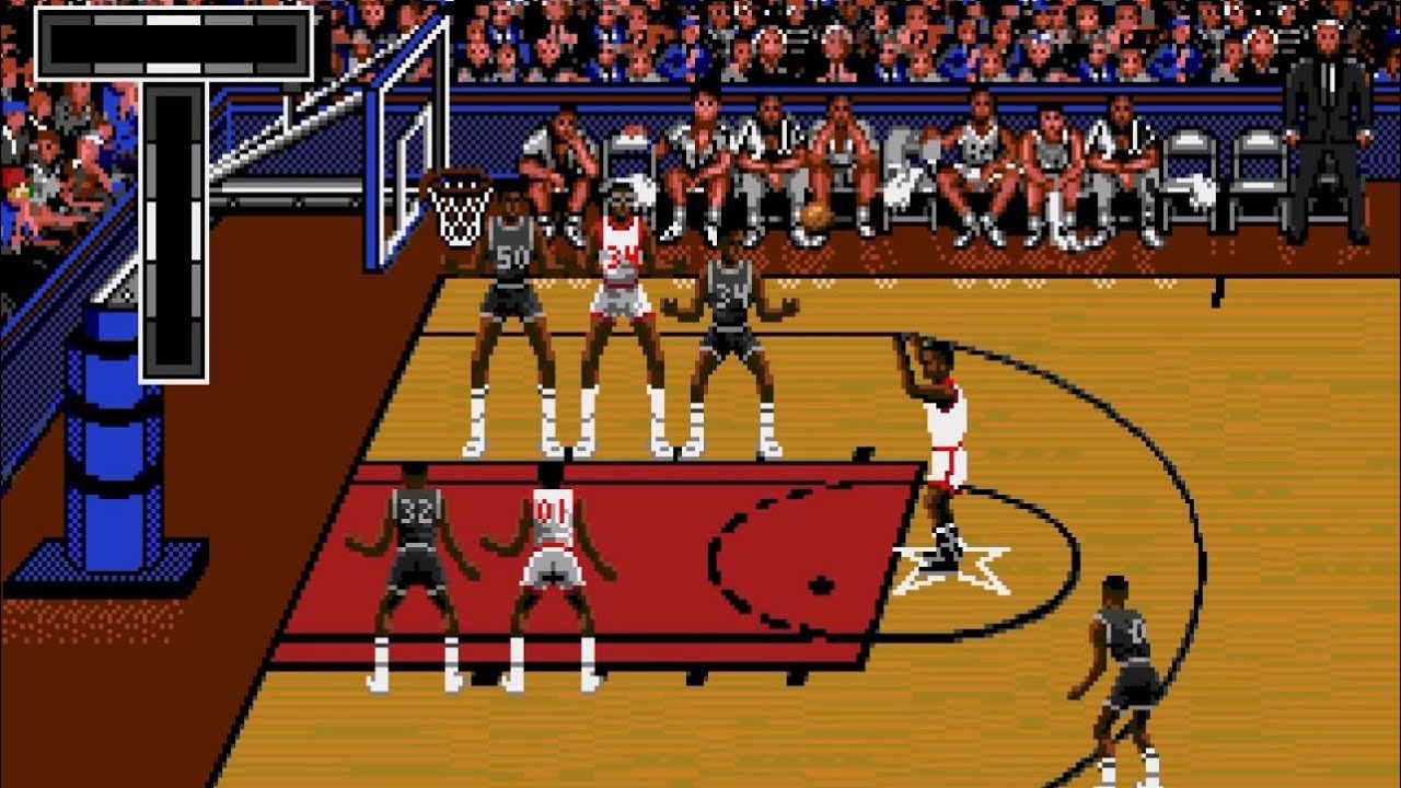 Houston Rockets vs. San Antonio Spurs | Bulls vs. Lakers (Sega Genesis)