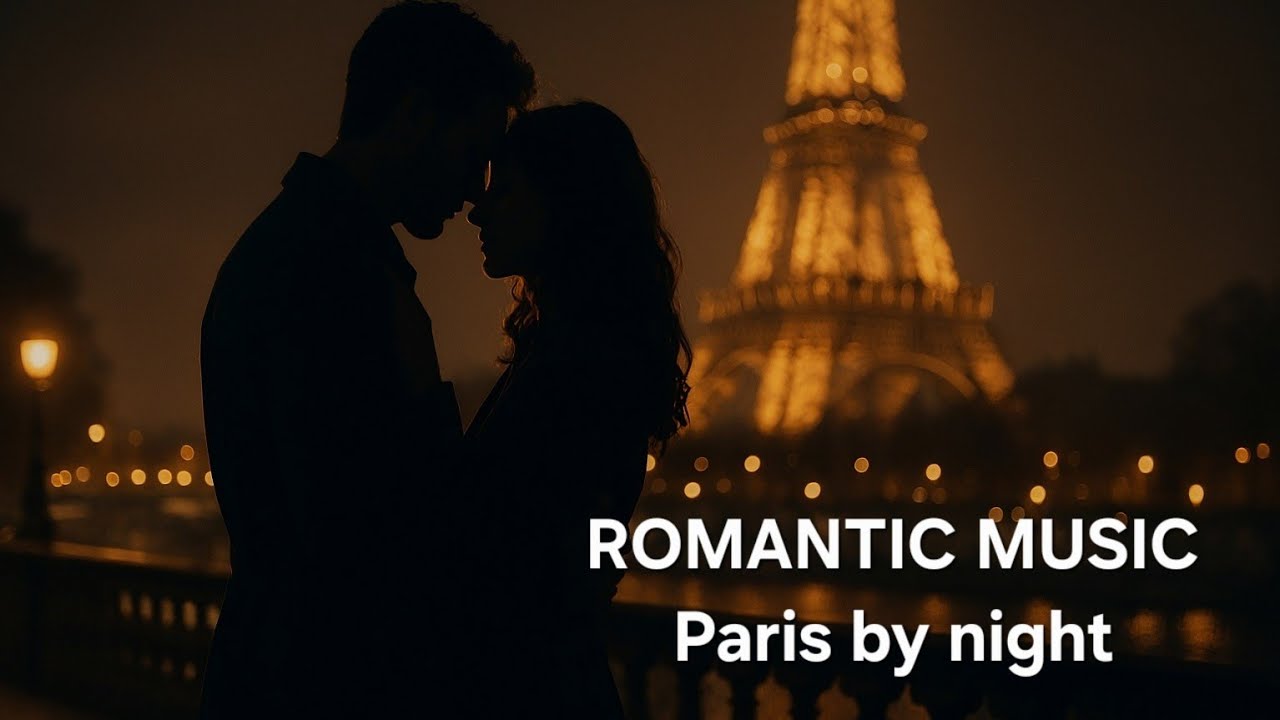 Romantic Paris Dinner Ambience 🇫🇷 | Valentine’s Day Background Music | Candlelight & Love Atmosphere