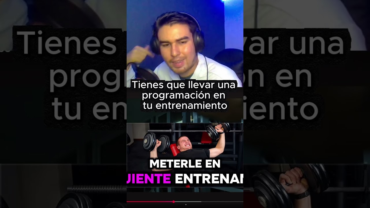 Tienes que llevar una PROGRAMACIÓN entuENTRENAMIENTO👨‍💻📝 