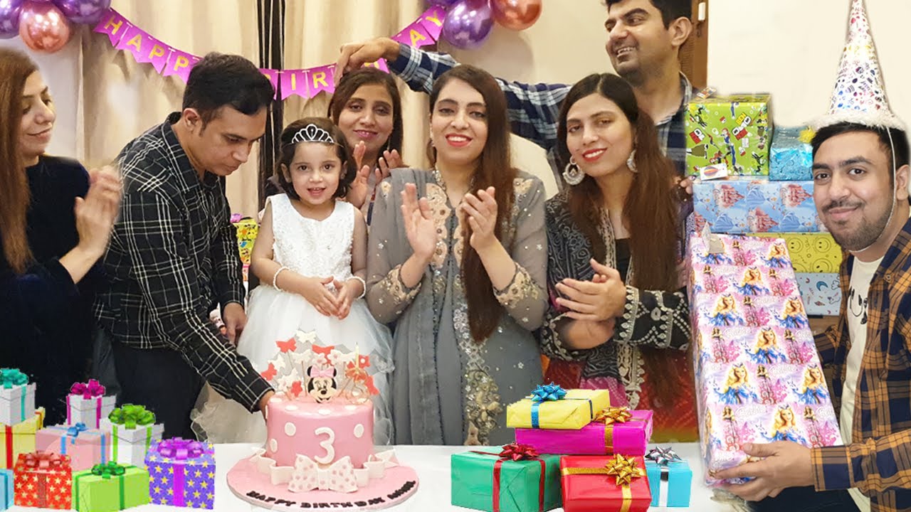 Anmol 3rd Grand Birthday Party and Gifts Opening Celebration | Life With Bilal