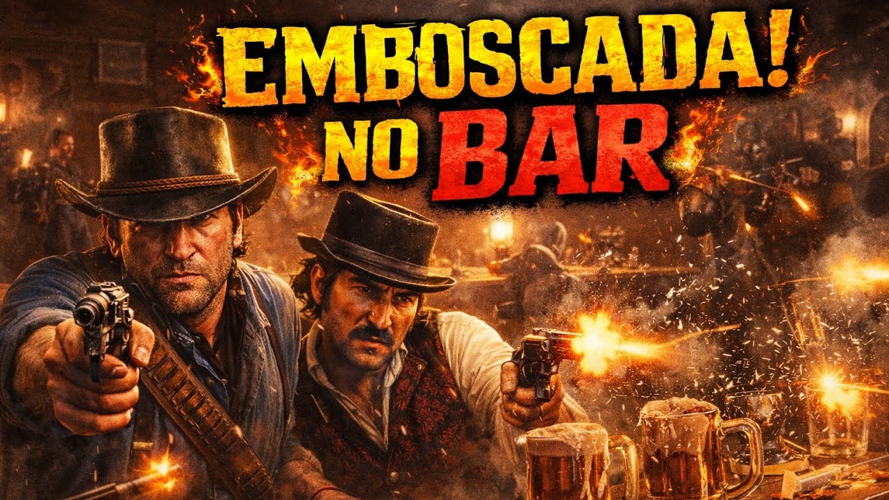 🔥 Emboscada no BAR! | As Ovelhas e as Cabras – RDR2 🐑💥
