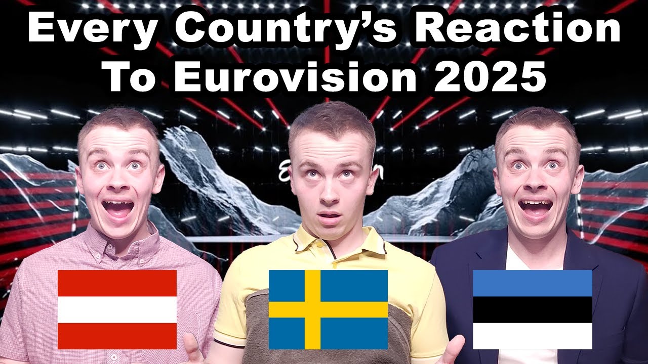 Every Country's Reaction To Eurovision 2025
