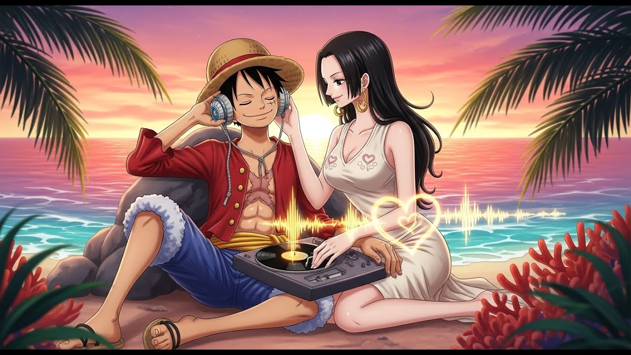 One Piece Lofi Mix 🏴‍☠️ | Relax, Sleep, Study, Chill [11 hour] 🎵 Lofi Luffy Chill ⛵