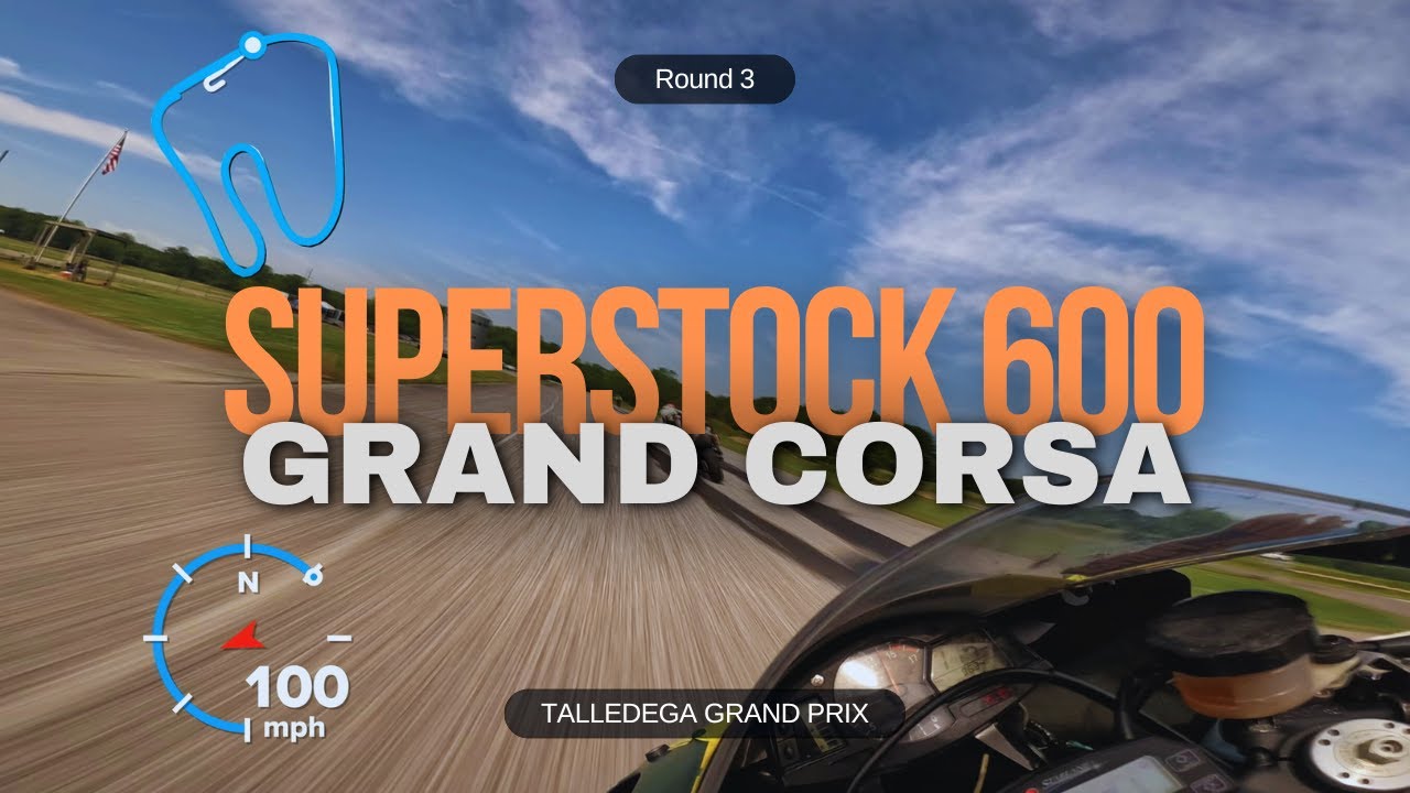 PanAm | Round 3 | Talledega Grand Prix | SuperStock 600 Grand Corsa