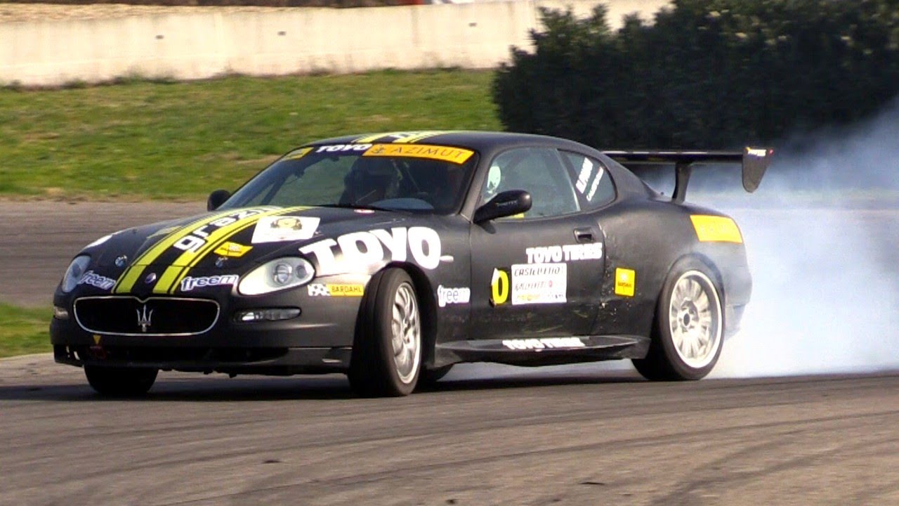 Maserati Gransport Drift & Sound - Graziano Rossi in Action