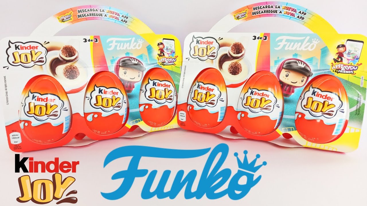 ТРОЙКА НОВЫХ КИНДЕР ДЖОЙ FUNKO. ФИГУРКИ ФАНКО В KINDER JOY