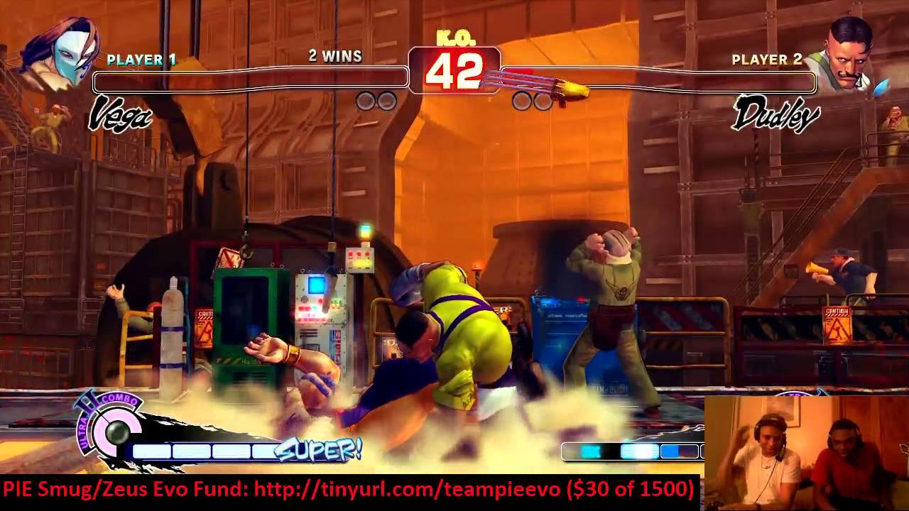 USF4 @ Team PIE Sundays — PIE Smug против PIE Zeus