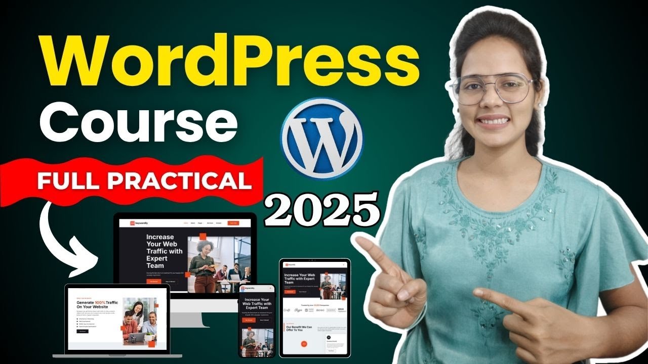 WordPress Tutorial for Beginners ~ 2025 || How to Make Website on WordPress Step-by-Step (No Coding)