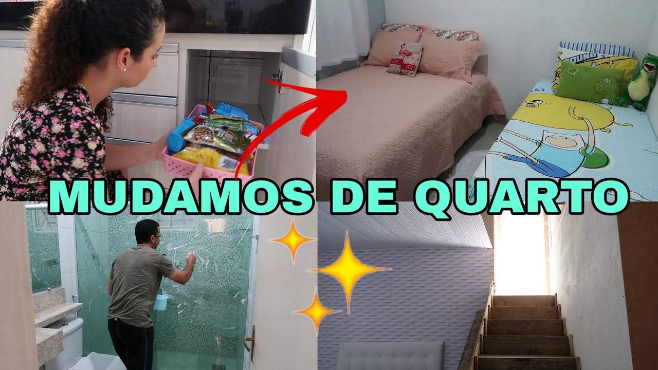 GUARDEI AS COMPRAS, MUDAMOS DE QUARTO, LIMPEI E ORGANIZEI A CASA| LET&Iacute;CIA VELOSO