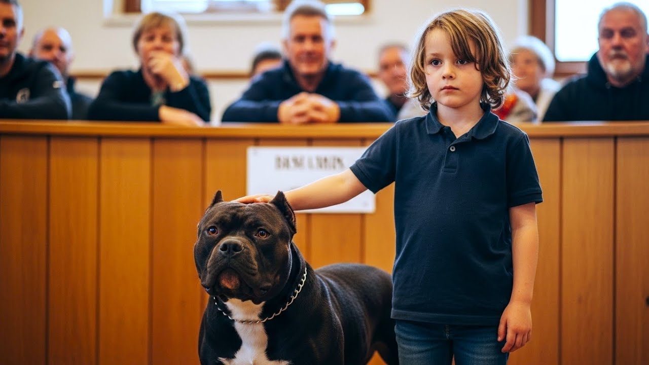 Auctioneer Challenges No One Can Tame His Dog At The Auction – But A Little Girl Proves Him Wrong!