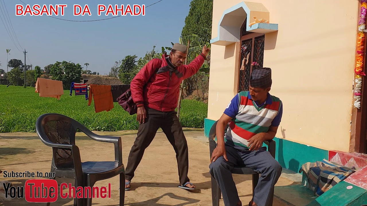शराबी जमाई || मंगल दा और जीवन दा || Basant da pahadi