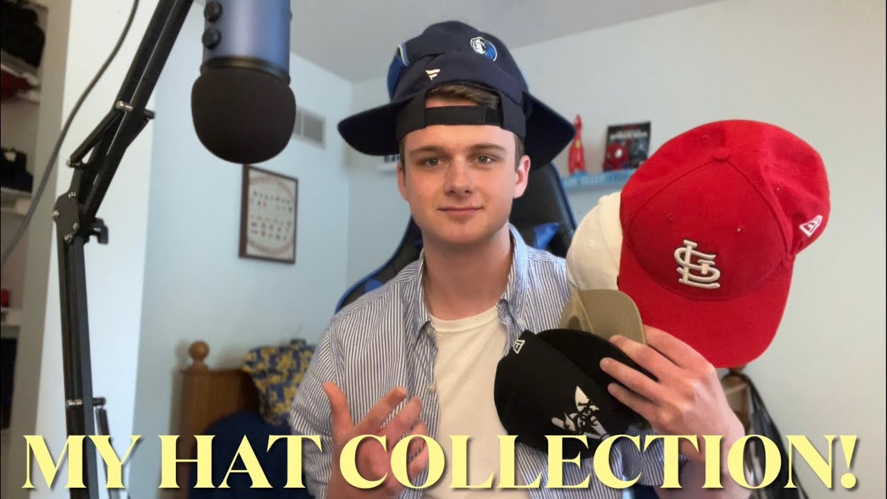 My Hat Collection ASMR (Whispered & Tapping)