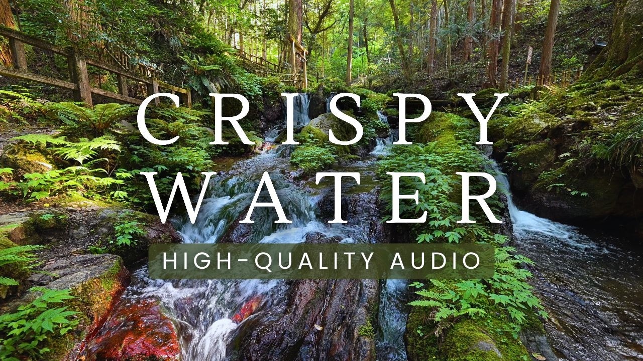 10 Hours River Flow Sounds - Crystal Clear Audio