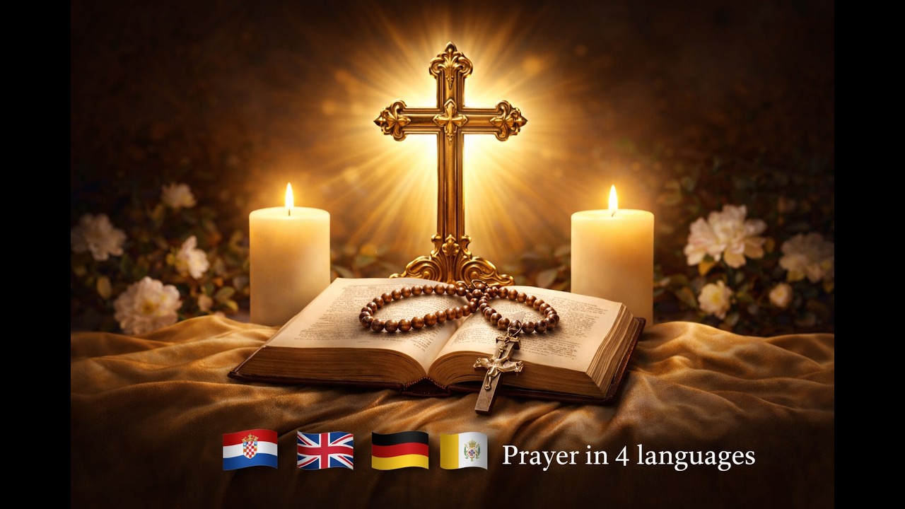 Christian Prayer Live ✝️ Our Father, Hail Mary & Healing Prayer | Peaceful Sleep Prayer