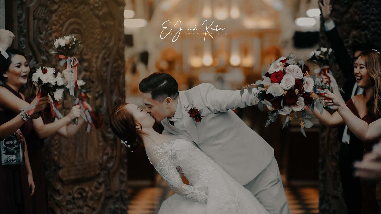 From Yesterday's Same-Day-Edit Wedding Film of EJ & Kate 🍂