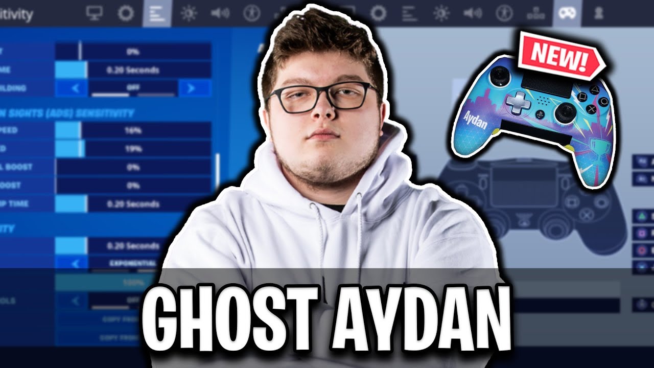 Ghost Aydan's NEW Fortnite Settings and Setup (SEASON 10)