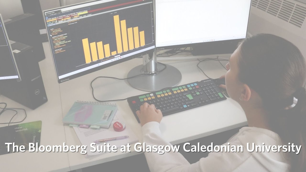 The Bloomberg Suite at Glasgow Caledonian University