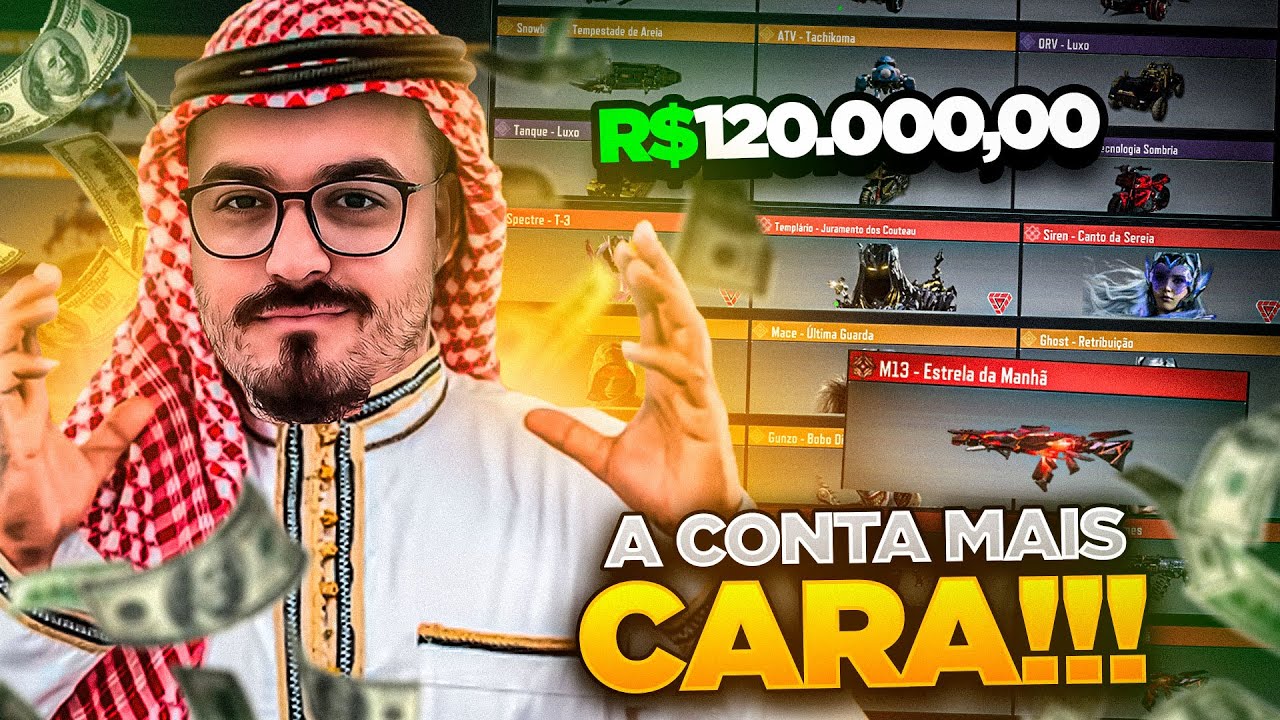 ESSA CONTA É A MAIS VALIOSA DO COD MOBILE