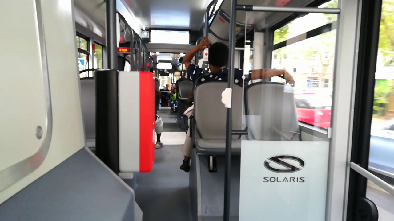 Mitfahrt im Neuwagen der Rheinbahn