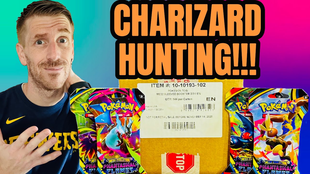 Opening 144 Phantasmal Flames Booster Packs to Finish Our Master Set (Hopefully)