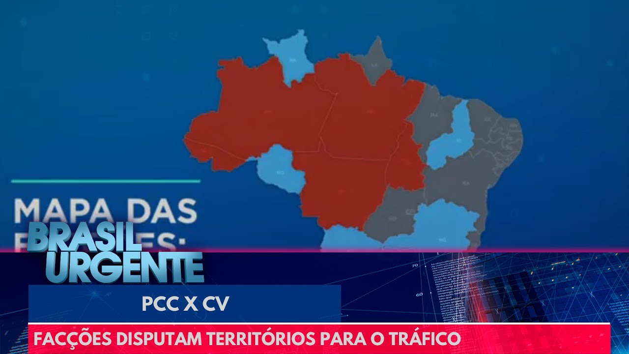 PCC X CV: Fac&ccedil;&otilde;es disputam territ&oacute;rios para o tr&aacute;fico | Brasil Urgente