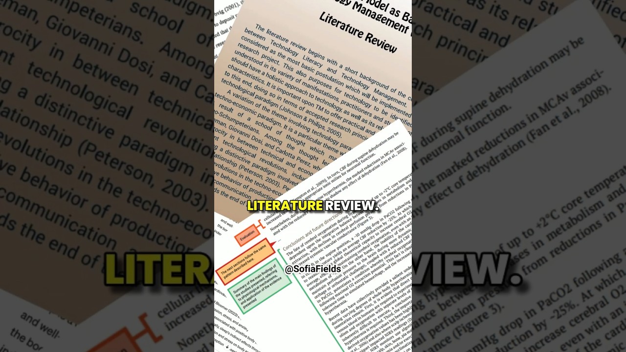 This Tool Maps Your Entire #LiteratureReview In Seconds😱 #aitools #researchtips #research