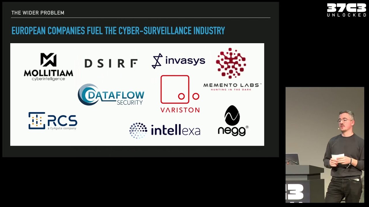 37C3 -  Predator Files: How European spyware threatens civil society around the world