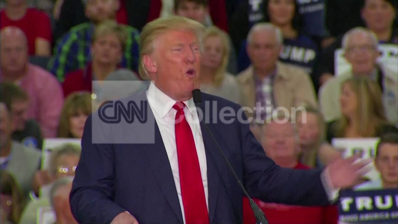 TRUMP MOCKS REPORTER