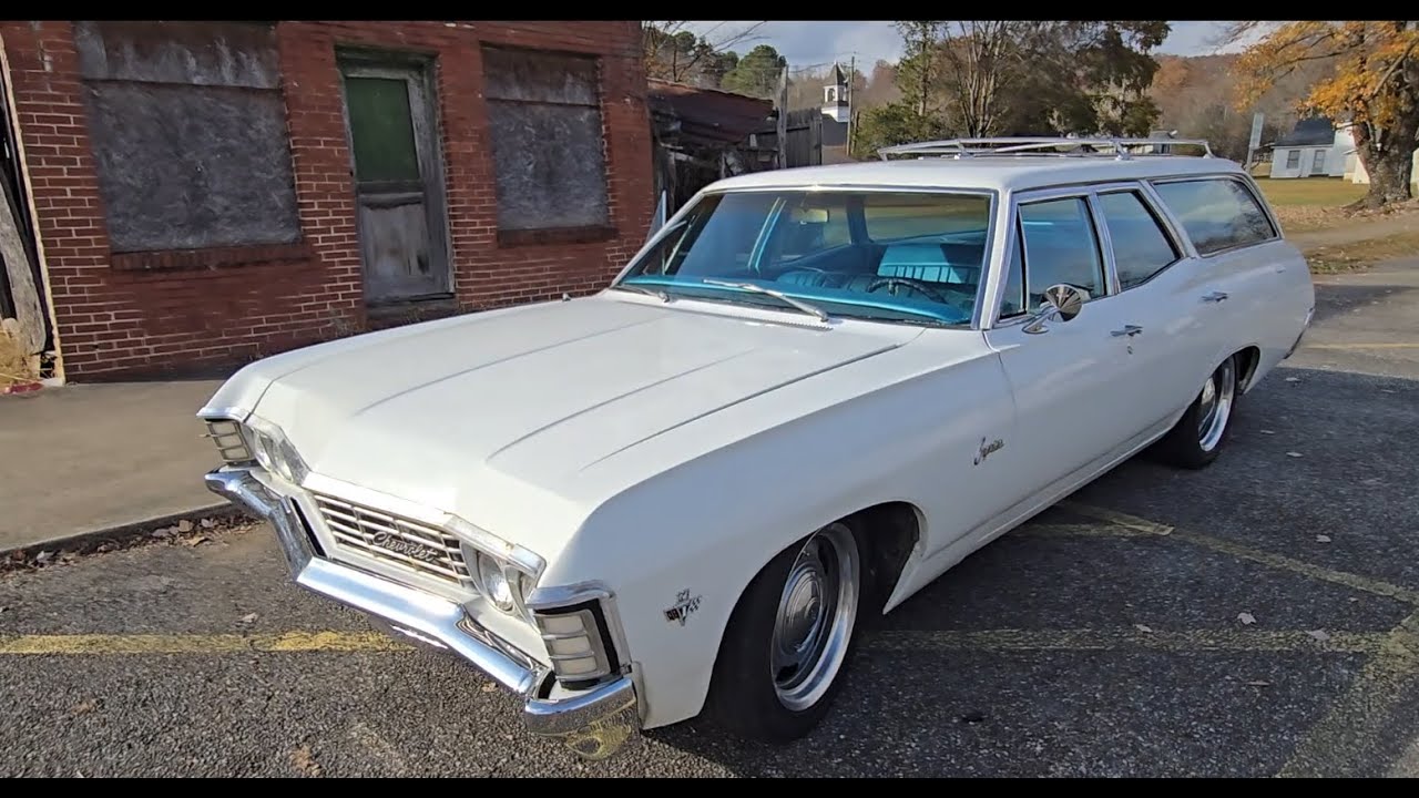Первый тест-драйв Chevrolet Caprice Wagon 1967 года с двигателем LS!!!