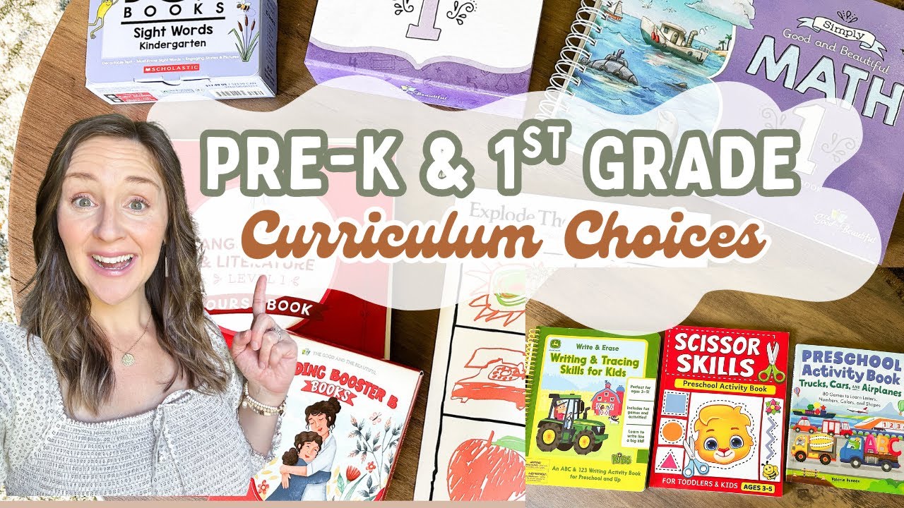 Our Pre-K & 1st Grade Homeschool Curriculum (Simple & Charlotte Mason Inspired)